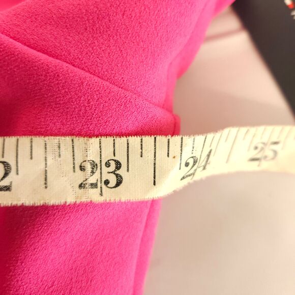 NWT Tommy Hilfiger Womens 20w Pink Cold Shoulder Sheath Summer Sleeve Dress - Picture 6 of 8